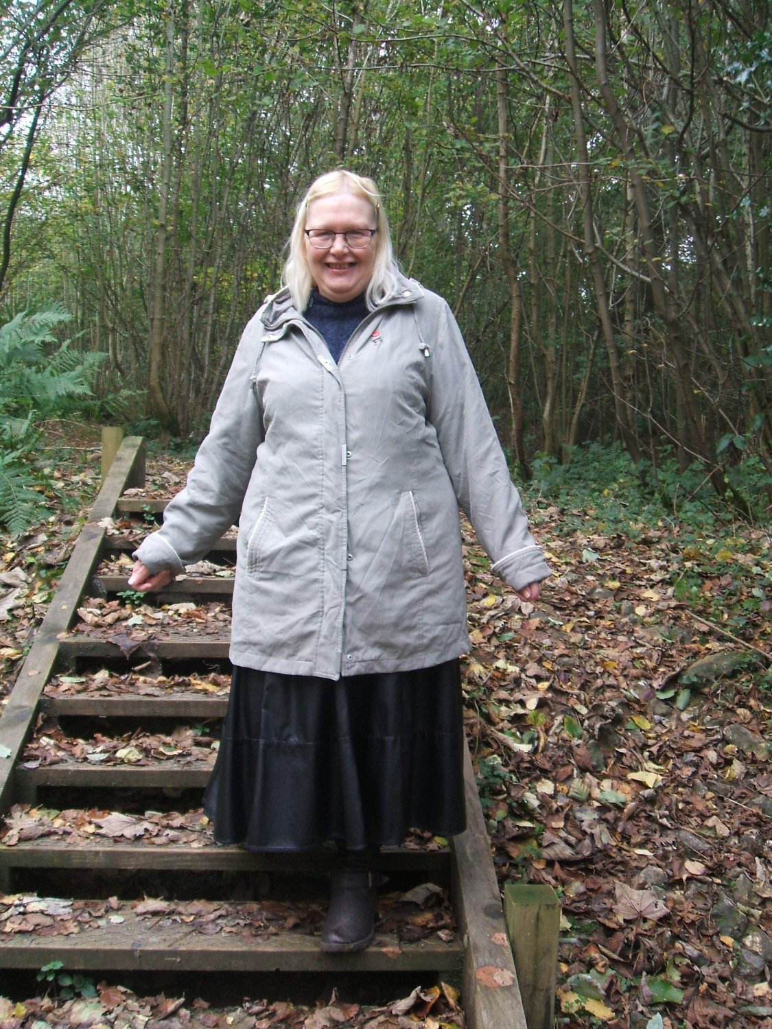 Exposed Exhibitionist Mature Wife Susan Clark Stripping at Local Woods #kdJmahUT