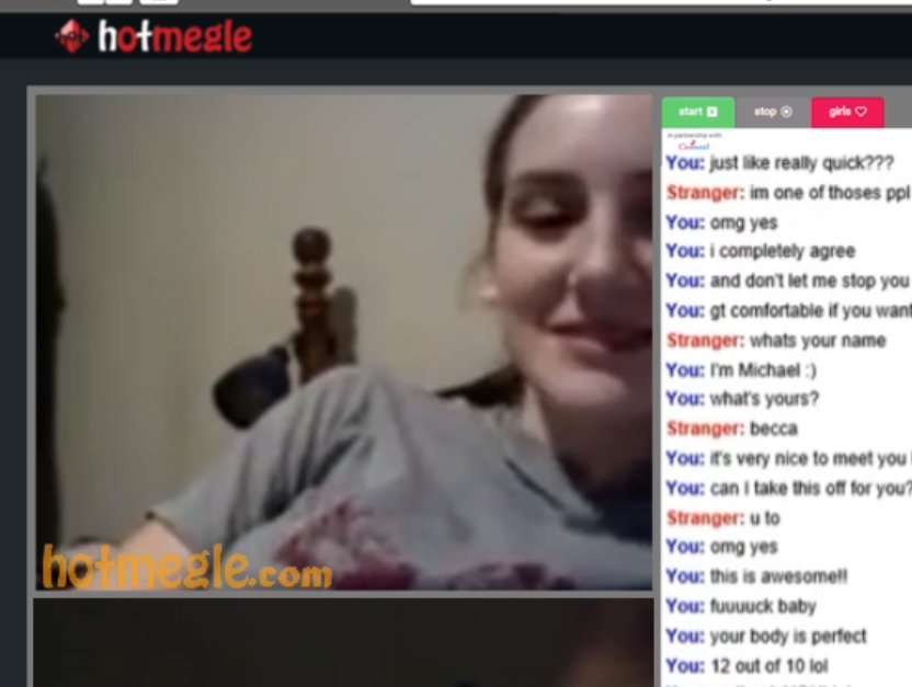 Teen Omegle girl has fun with daddy in sex chat EroMe 