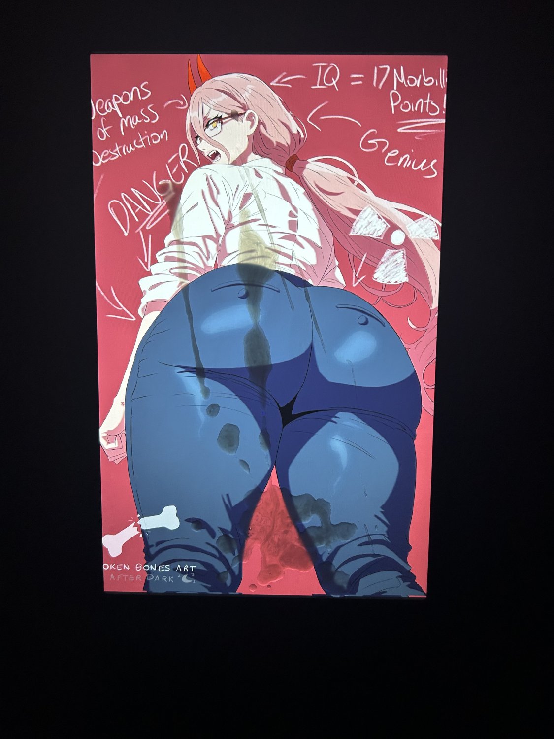 Power Chainsaw Man Cum Tribute #1 #qOewCnFU